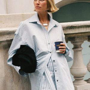 ICE BLUE SILK BLEND SHORT