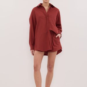 SAHARA COTTON DRAWSTRING SHORT