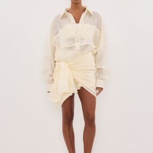 STRAW RAMIE SARONG - PRE ORDER