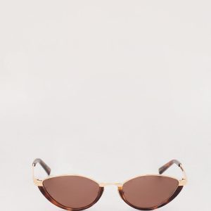 THE GOLD BROWN SUNGLASSES